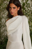 VESTIDO LONGO ISABELLE CETIM COLEÇÃO VERÃO 27