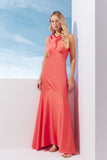 VESTIDO LONGO DEGAGE COSTAS COLEÇÃO VERÃO 27