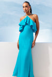 VESTIDO LONGO BABADO NESGAS COLEÇÃO VERÃO 27