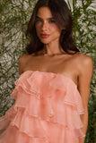 VESTIDO LONGO BETINA ORGANZA COLEÇÃO VERÃO 27