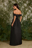 VESTIDO LONGO GIULIA TAFETA COLEÇÃO VERÃO 27