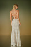 VESTIDO LONGO FERNANDA ALÇA CRUZADA COLEÇÃO ALTO VERÃO 26