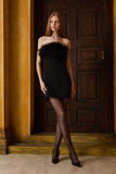 VESTIDO DECOTE SEM ALÇA COLEÇÃO INVERNO 26