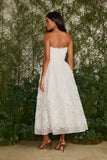 VESTIDO MIDI JULIA FLOR 3D COLEÇÃO VERÃO 27