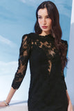 VESTIDO MIDI RENDA DECOTE COSTAS COLEÇÃO VERÃO 27