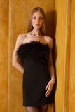 VESTIDO DECOTE SEM ALÇA COLEÇÃO INVERNO 26