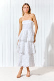 VESTIDO MIDI FLORENCE FLORES 3D COLEÇÃO ALTO VERÃO 27