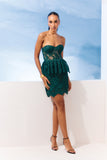 VESTIDO CURTO RENDA BASQUE COLEÇÃO VERÃO 27