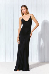 VESTIDO LONGO AMBER DRAPEADO AL MARE COLEÇÃO ALTO VERÃO 27