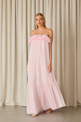 VESTIDO LONGO MANUELA TOMARA QUE CAIA COLEÇÃO INVERNO 26