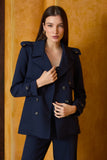 CONJUNTO DE BLAZER DETALHE BOTÕES E CALÇA RETA CASA INGLESA COLEÇÃO INVERNO 26