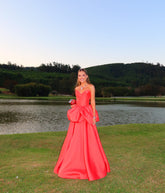 VESTIDO LONGO IVY BASQUE COLEÇÃO VERÃO 27