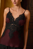BLUSA MIX CETIM RENDA COLEÇÃO INVERNO 26