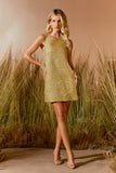 VESTIDO CURTO GOLD COLEÇÃO VERÃO 26