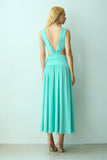 VESTIDO MIDI DECOTE V COSTAS E ABERTURAS LATERAIS COLEÇÃO VERÃO 27