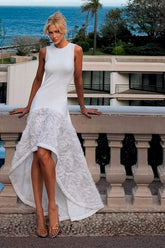 VESTIDO MULLET COM BARRA EM RENDA COLEÇÃO INVERNO 26