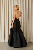 VESTIDO LONGO ADRIANA TAFETÁ COLEÇÃO INVERNO 26