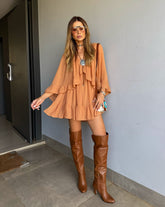 VESTIDO CURTO NEW PENELOPE COLEÇÃO INVERNO 25