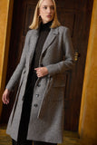 TRENCH COAT ESTAMPA PIED POULE COLEÇÃO INVERNO 26