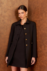 CASACO RECORTE BOTÕES COLEÇÃO INVERNO 25