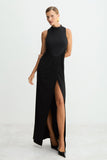 VESTIDO MIDI ESTRUTURADO SAIA TULIPA GOLA MEDIA COLEÇÃO INVERNO 26