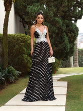 VESTIDO MIDI FLUIDO DECOTE V E DETALHE COLEÇÃO VERÃO 27