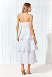 VESTIDO MIDI FLORENCE FLORES 3D COLEÇÃO ALTO VERÃO 27