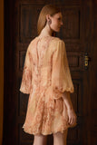 VESTIDO CURTO ESTAMPA CARTE COLEÇÃO INVERNO 26