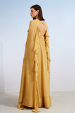VESTIDO LONGO CAPA DETALHE DECOTE COLEÇÃO ALTO VERÃO 26