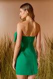 VESTIDO CURTO CREPE LAÇO DECOTE COLEÇÃO VERÃO 26