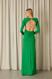 VESTIDO LONGO THAIS ARGOLA COLEÇÃO INVERNO 26