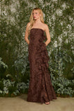 VESTIDO LONGO GABRIELA BABADO COLEÇÃO VERÃO 27