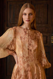 VESTIDO CURTO ESTAMPA CARTE COLEÇÃO INVERNO 26