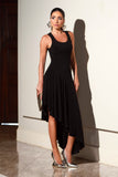 VESTIDO MIDI BARRA ASSIMETRICA COM FLUIDEZ COLEÇÃO INVERNO 26