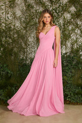 VESTIDO LONGO IZABEL DRAPEADO COLEÇÃO VERÃO 27