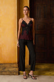 BLUSA MIX CETIM RENDA COLEÇÃO INVERNO 26