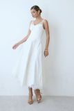 VESTIDO MIDI DETALHES EM RENDA ALCA E BARRA COLEÇÃO INVERNO 26