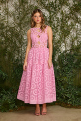 VESTIDO MIDI LUCINDA LAISE COLEÇÃO VERÃO 27