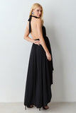 VESTIDO MULLET FRENTE UNICA E FAIXA CINTURA COLEÇÃO VERÃO 27
