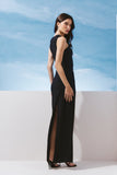 VESTIDO LONGO PASSANTE STRASS COLEÇÃO VERÃO 27