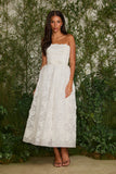 VESTIDO MIDI JULIA FLOR 3D COLEÇÃO VERÃO 27