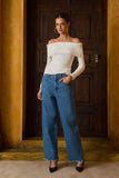 BLUSA TRICOT OMBRO A OMBRO COLEÇÃO INVERNO 26