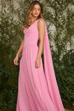 VESTIDO LONGO IZABEL DRAPEADO COLEÇÃO VERÃO 27
