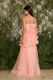 VESTIDO LONGO BETINA ORGANZA COLEÇÃO VERÃO 27