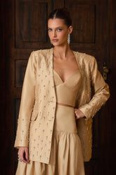BLAZER BORDADO COM TOP COLEÇÃO INVERNO 26