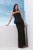 VESTIDO MIX SAIA BRILHO COLEÇÃO VERÃO 27