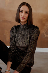 BLUSA VELUDO COLEÇÃO INVERNO 24