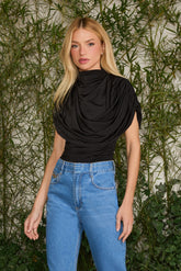 BLUSA EVA DRAPEADA COLEÇÃO VERÃO 27