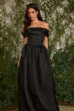 VESTIDO LONGO GIULIA TAFETA COLEÇÃO VERÃO 27