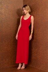 VESTIDO LONGO VAZADO COSTAS COLEÇÃO INVERNO 25